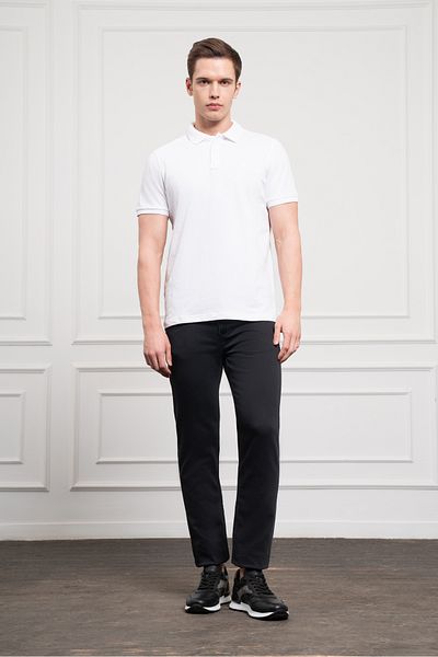 Morven Ανδρικό T-Shirt Basic Polo Neck Dynamic Fit