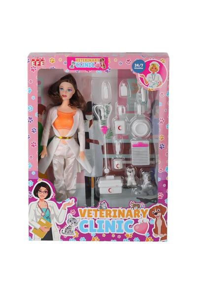 NW NessiWorld Nessiworld 875 Veteriner Manken Bebek -Efe Toys