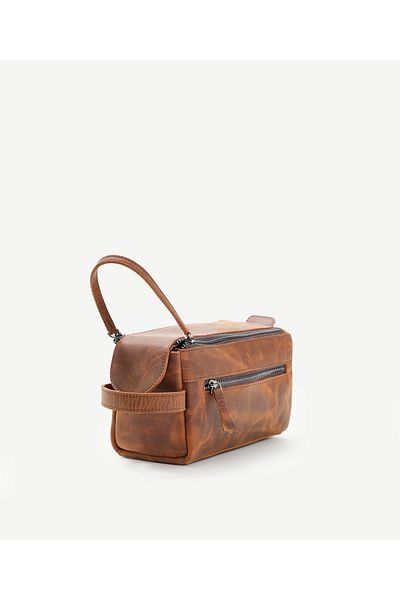 Yargıcı Double Zipper Detailed Shaving Bag