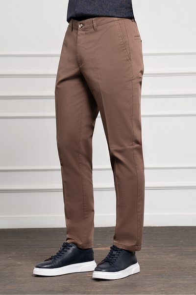 Morven Ανδρικό παντελόνι Chino Mink Dynamic Fit