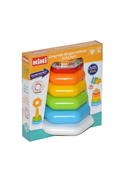 NW NessiWorld Nessiworld AE-1510 كيكي، خلخال سداسي مع خشخيشات / 0-3 سنوات