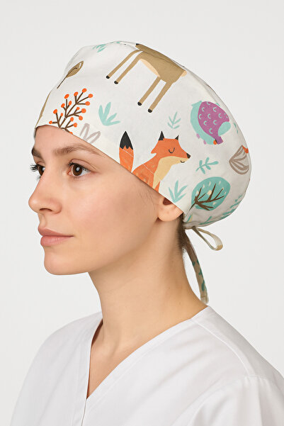 Odeys Hayvanlı Doktor Hemşire Aşçı Cerrahi Hastane Bonesi Bandana M464