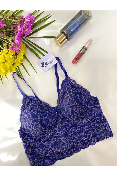 SADE Sutien elegant cu bustieră acoperită cu dantelă