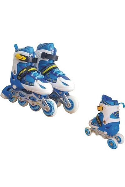 casper sport Casper Adjustable Roller Skates - Blue White - 35-38