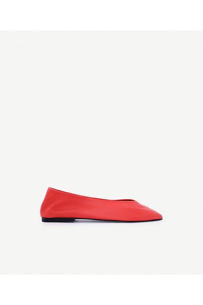 Yargıcı High Face Flat Ballerinas