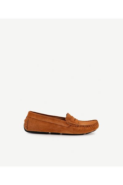 Yargıcı Loafer din piele moale