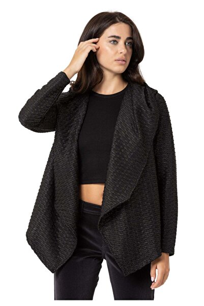 Cipo & Baxx WL360  Kadın Gümüş Detaylı Sweatshirt