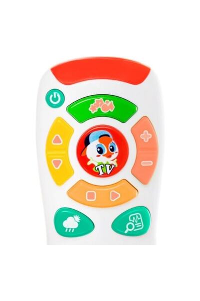 indiggo Διαδραστικό τηλεχειριστήριο παιχνιδιού με μελωδίες, αριθμούς στα αγγλικά, ρυθμιζόμενη ένταση ήχου, Indiggo®, 6 μήνες