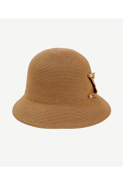 Yargıcı Pearl Detailed Cloche Hat