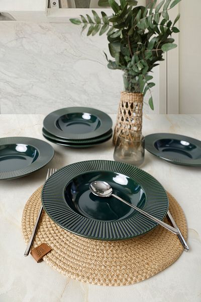 Keramika Emerald Myra Dinner Plate 24 cm 6 Pieces