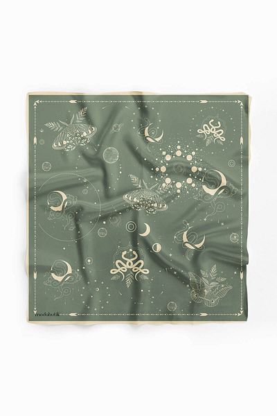Modabutik C110 Galaxy Patterned Bandana