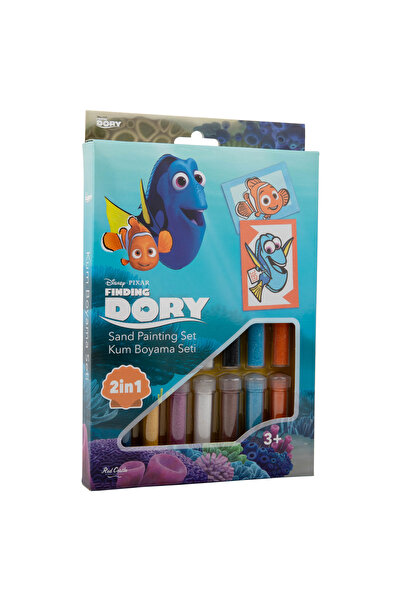 Red Castle Eğitici Ve Eğlenceli Kum Boyama Seti, Disney Kayıp Balık Dori (2's...