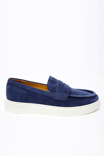 Morven Ανδρικά παπούτσια σουέτ με σόλα Navy Blue Summer Casual Eva