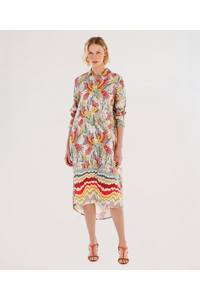 Yargıcı Long Sleeve Shirt Dress