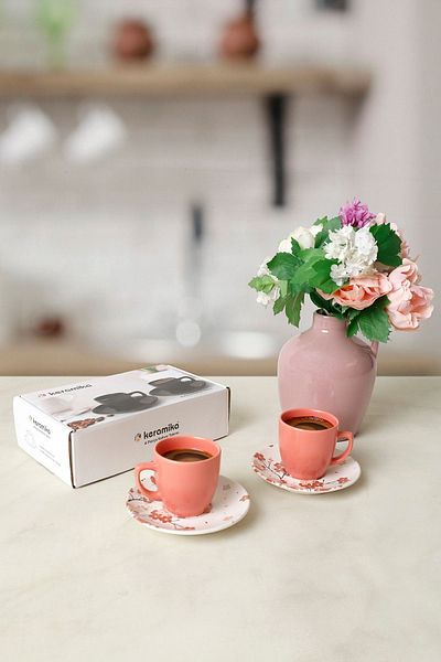 Keramika Magic Coffee Set 4 τεμαχίων για 2 άτομα 19568