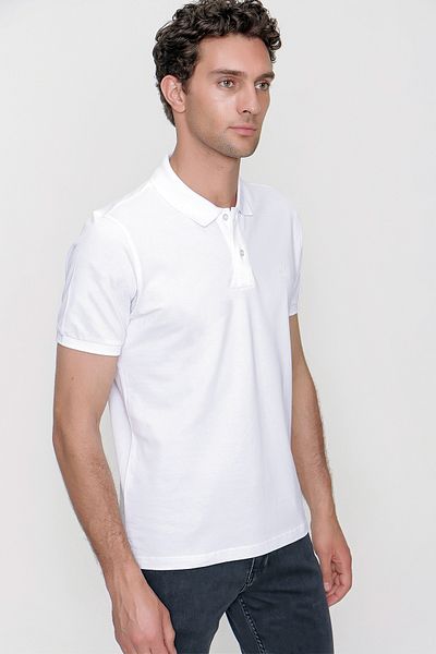 Morven Ανδρικό T-Shirt Basic Polo Neck Dynamic Fit