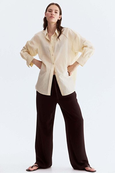 H&M Drawstring twill trousers