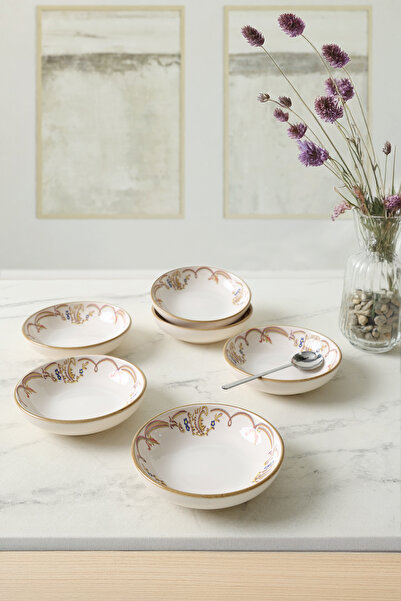 Keramika Bronze Bloom Ring Snack Bowl / Sauce Bowl 13 cm 6 Pieces 22929