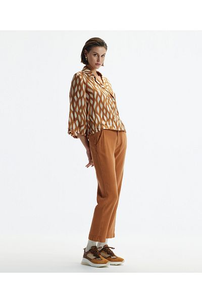 Yargıcı Straight Cut Double Leg Tie Detailed Trousers