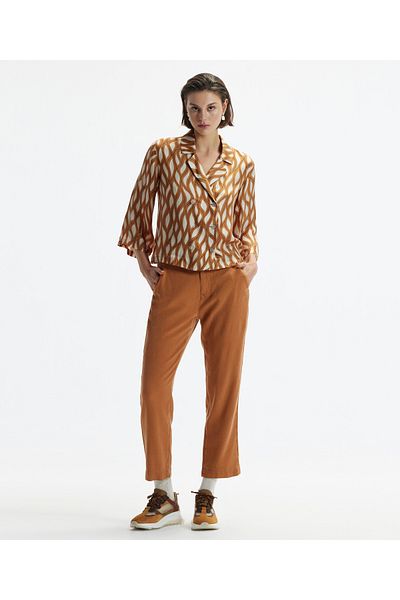 Yargıcı Straight Cut Double Leg Tie Detailed Trousers