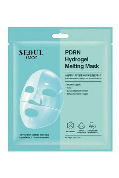 Dermal Melting Melting Transparent Moisturizing Mask Face Mask 4 Pieces 34 Gr.
