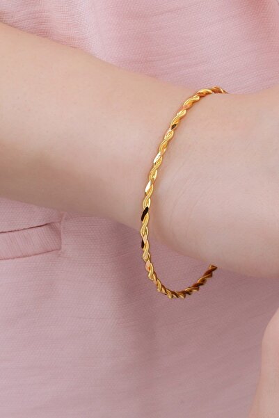 22 Ayar Ikili Burma Bilezik 13 gr