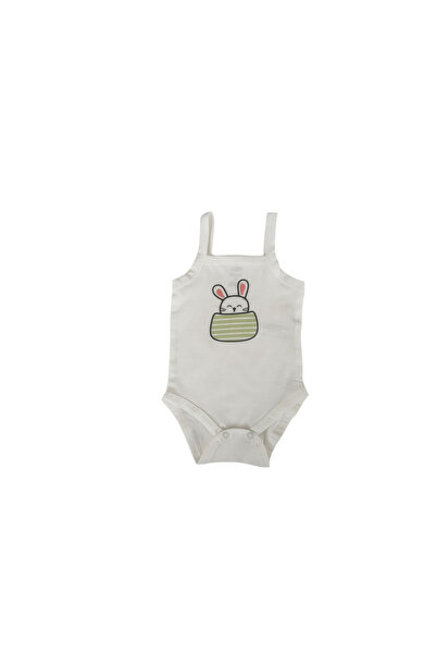 Nazar . Rabbit Embroidered Baby Girl Set 3 Pieces