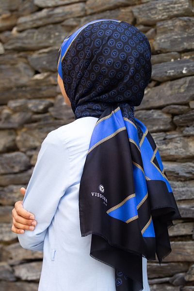 Vissona Σάλι 100% Silk Fresh