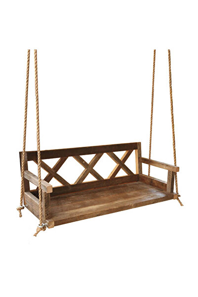 KÜTÜKhouse Ahşap Sundurma Salıncak