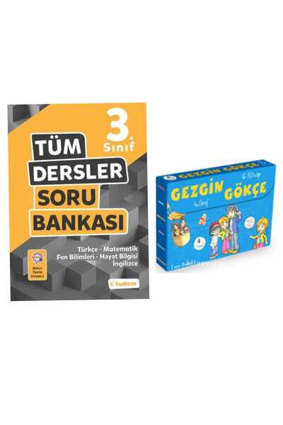 Tudem Yayınları 3. Sınıf Tüm Dersler Soru Bankası Ve Hikaye Seti