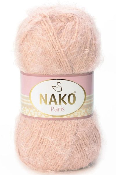 NAKO Παρίσι Πλεκτό Σχοινί 10390 Περιτυλιγμένη Πούδρα
