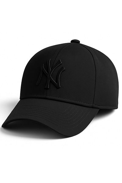 Verahed Ny New York Embroidery Unisex Baseball Black Hat Women's Hat Men's Hat Summer Hat