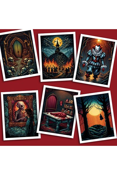 Legendary Gifts O poveste de neuitat, Joc de societate creativ pentru copii si adulti, Editia Horror