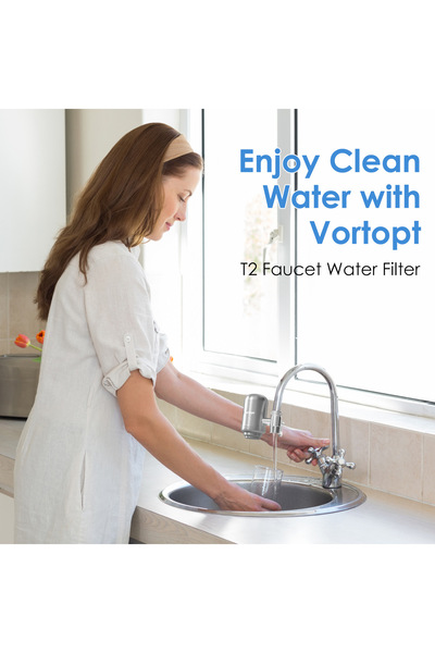 Koopsio Filtru Apa T2, Montare Directa Pe Baterie, Otel Inoxidabil 304, Filtrare Avansata In 5 Etape