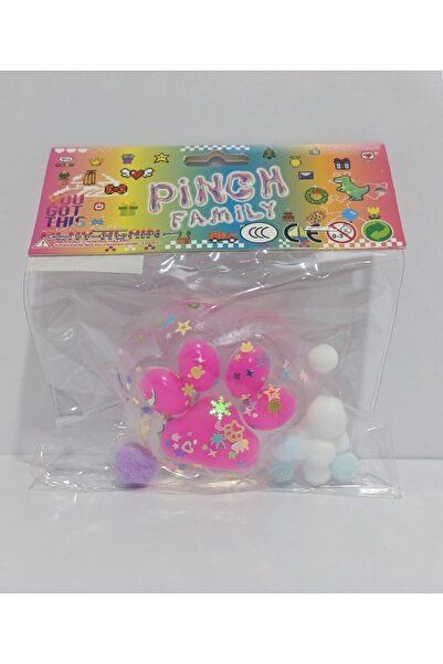 Twins Stars Kedi Patisi Squishy Oyuncağı Sukuşi (7,5x6,5cm)