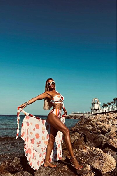 Bikini Mayokini Dünyası Μπικίνι ψηλόμεσο Leo Mane - Ροζ