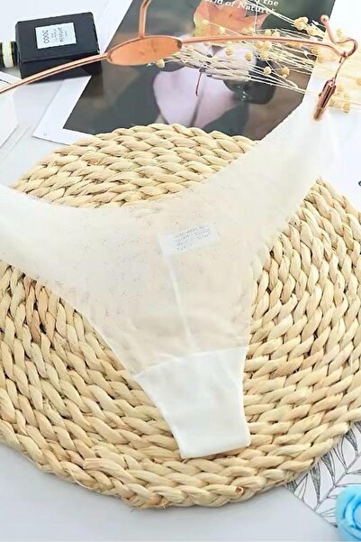 Bikini Mayokini Dünyası Безшовні лазерні трусики - білі