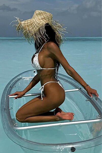 Bikini Mayokini Dünyası Μπικίνι με κορδόνια Olesia - Λευκό