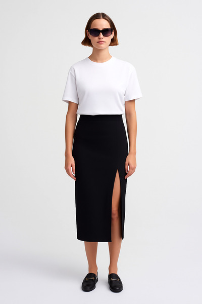 GUARAZ Γυναικείο 100% οργανικό βαμβάκι Relaxed Fit Στρογγυλό λαιμό Λευκό μπλουζάκι