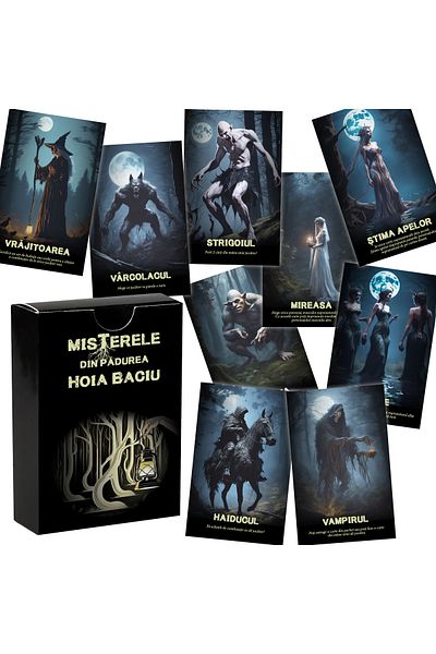 Legendary Gifts Misterele din Padurea Hoia-Baciu - Joc de societate cu personaje din mitologia romaneasca