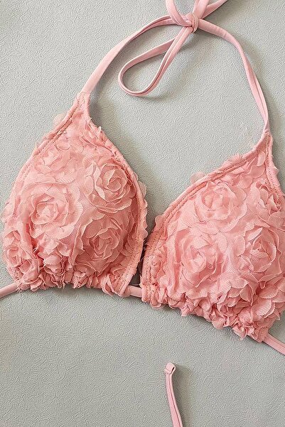 Bikini Mayokini Dünyası Σετ μπικίνι Pina Güllü Brazilian - Ροζ