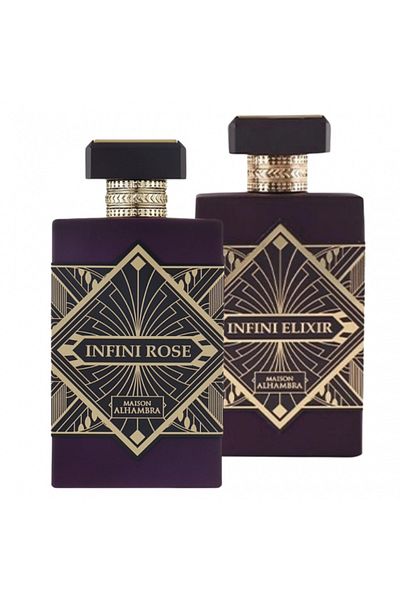 Maison Alhambra Pachet 2 parfumuri Maison Alhambra Infini Rose 100 ml + Infini Elixir 100 ml