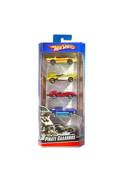 MATMEL Five Car Set Assorted