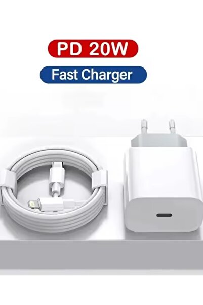 MOBİL GO Ipad 7./8./9. Nesil Uyumlu Şarj Aleti/cihazı Seti 20w Lightning