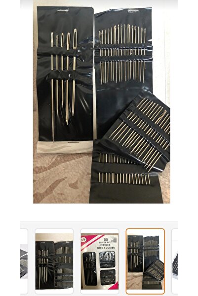 senbio Комплект игли (55 броя) от големи до малки