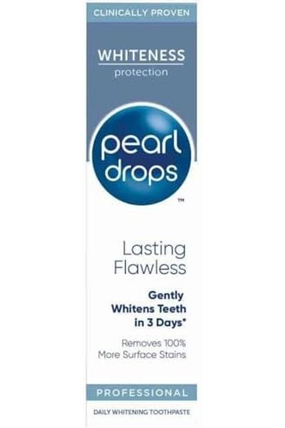 Pearl Drops - Lasting Flawless Professional Daily Toothpaste - Whiter Teeth In 3 Days - 75 ml (Pack