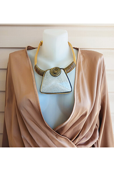 BALVA KONSEPT مجموعة قلادة وأقراط أنيقة للغاية على الطراز الحديث