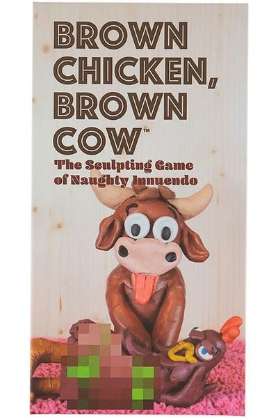 Lark & Clam Brown Chicken Brown Cow Board Game