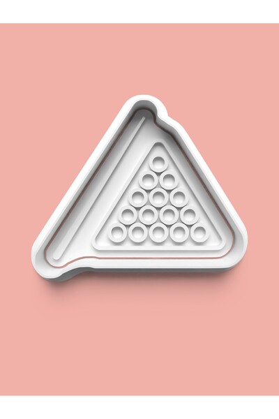 AKTASTORE قالب بسكويت على شكل كرة بلياردو وقالب عجينة السكر