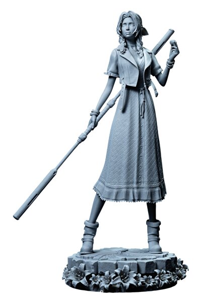 Miyazaki Premium Aerith Gainsborough Figürü | Final Fantasy VII Koleksiyonu